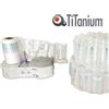 Titanium Rotolo pluriball Titanium trasparente - 20 micron - 20 cm x 300 m