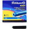 Pelikan Ricarica refill azzurro penna stilografica Pelikan (conf. 6)