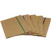 Starline Cartelline 3 lembi con elastico in cartoncino avana Starline Classic - 25x35 cm