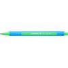 Schneider Penna a sfera con cappuccio Schneider Slider Edge verde - punta 1,4 mm - fusto azzurro/verde