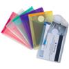 Tarifold Buste con bottone A7 Tarifold colori assortiti - formato 8x11,5 cm (conf. 6)
