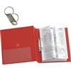 Sei Rota Raccoglitore A4 rosso Sei Rota Stelvio - 2 anelli 25 mm - dorso 3 cm - 22x30 cm