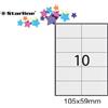 Starline Etichette multiuso bianche Starline - 105 x 59 mm - 1000 etichette