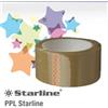 Starline Nastro adesivo imballaggio Starline Classic silenzioso 50 µm - 50 mm x 66 m - Avana (conf. 6)