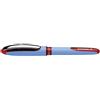 Schneider Penna roller con cappuccio Schneider One Hybrid punta ad ago rossa - tratto 0,5 mm