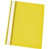 Esselte Cartelline A4 ad aghi in plastica Esselte Report File trasparente giallo - dimensioni 22x30 cm (conf. 25)