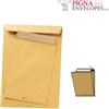Pigna Buste a sacco Pigna Largemail in carta avana (120 gr) - 25x35,3 cm - soffietto 4 cm (conf. 250)