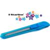 Starline Cutter taglierino con blocco a scatto Starline Basic blu - lama 9 mm