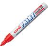 Uni Ball Marcatore uni paint px20 rosso p. media a vernice - Z00647