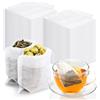 Vonsera 400 Pezzi Sacchetti Filtro per Tè, 7 x 9 cm Sacchetti in Cotone Bianco con Coulisse per Tè Sfuso, Erbe, Matcha e Caffè, Filtri per Tè usa e Getta per Colini da Tè, Regali Fai da Te e Cucina