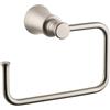 hansgrohe Portasciugamani ad anello da 20,3 cm, in nichel spazzolato, 04786820