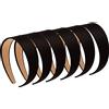 Loneedy, cerchietto antiscivolo per capelli, da donna, larghezza: 2,5 cm, 6 pezzi