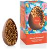 Venchi - Uovo di Cioccolato Gran Gourmet Nocciolato al Latte, 540 Gr, Gusto Cioccolato al Latte con Nocciola Piemonte IGP Intere, Senza Glutine, con Sorpresa Pantone, Collezione Pasqua Venchi