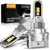 D-Lumina Lampadina H15 LED Canbus,110W 13000LM 6500K Anti-Errore Luce Abbagliante Bianca Super Luminosa e Luce di Marcia Diurna,Con Effetto di Raffreddamento Tramite Ventola