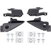 HouYeen Kit di riparazione con clip di supporto per staffa faro per V-W | per Polo 2009-2021 lato sinistro e destro