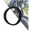 HDBUBALUS 5.75 Anello di Rivestimento per Faro Stile Visiera Adatto per Harley Faro A Led Da 5 3/4 per Quarantotto Xl1200X Wide Glide Fit Quarantotto Nero