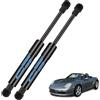 Koaudb 2X Ammortizzatori Anteriori per Porsche 911 Boxster 986 1997-2005 | Nero Ammortizzatore Auto Ammortizzatori Cofano Motore sostituire #99651155101