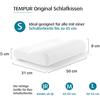 TEMPUR set di cuscini con imbottitura e federa, cuscino Original taglia S con federa in jersey (antracite)