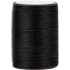 PH PandaHall 120m Filo di Poliestere Cerato Nero 0.5mm Cordino Cerato per Gioielli Cordino Cerati Extra Forte per Artigianato in Pelle Rilegatura di Libri Bracciale