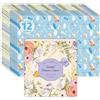 SCENTORINI Carta Profumata per Cassetti, 12 Fogli, Misura 36.5x52cm, Aroma di Lino e Talco per Bambini per Cassetti, Armadio, Decorazione Profumata Carta da Regalo
