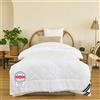 DREAMWAY - Piumino Letto Singolo 155x220 cm 4 Stagioni - Set con Piumino Estivo 150gsm + Piumino 300gsm per Mezza Stagione - Unito 450gsm Invernale, Certificato Oeko-Tex, Morbido e Caldo