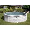 Piscina fuori terra rotonda GRE Finlandia Ø 4,60 m h120 cm con filtro a sabbia