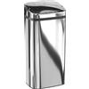 HOMCOM Bidone per Rifiuti da 40L con Sensore per Apertura e Chiusura Automatica, 33x25x70 cm, Argento | Aosom Italy
