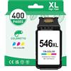 COLORETTO 546XL Cartucce per Canon CL-546 XL TS3151 TR4650 TR4540 Colore | Compatibile con Canon TR4550 TR4640 MG2400 MG2440 MG2500 MG2540 MG2550 MG3050 MG3052 TS3150 TS3450 TS3451 iP2800 Cartuccia