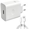 Kryolithm Caricatore USB-C da 65 W per Oppo Super-VOOC, super-vooc con cavo USB-A a C per Oppo Find X7/X6/X5/X3/Reno 11/10/8/7/6 per Oneplus 11/10T Nord 2T/10 Pro per Realme GT/9 Pro