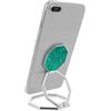 Cobee Supporto per Anello Telefono con Kickstand per Dita, Supporto Pieghevole per Cellulare con Rotazione a 360°, Grip Posteriore in Metallo, Supporto Telefono Regolabile Compatibile con la Maggior