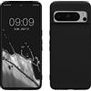 kwmobile Custodia Compatibile con Google Pixel 8 Pro Cover - Back Case per Smartphone in Silicone TPU - Protezione Gommata - nero matt