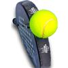 POWER BEAST Nastro Raccoglipalline da Padel e Protettore Pala da Padel, Accessorio per Racchetta da Padel, Facile da Applicare e Raccogliere Palline senza Piegarsi, Acchiappa Palline da Padel, Accessorio Professi