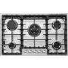 Barazza OFFICINA 1POF80 Piano cottura a gas - inox satinato - 80 cm