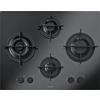 Barazza 1PMD64N piano cottura Nero Da incasso 65 cm Gas 4 Fornello(i)
