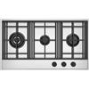 Barazza 1PLE2D piano cottura Acciaio inox Da incasso 90 cm Gas 3 Fornello(i)