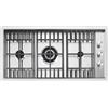 Barazza PL2TIGS piano cottura Nero, Acciaio inox Da incasso 90 cm Gas 3 Fornello(i)