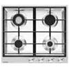 Barazza PF64 piano cottura Nero, Acciaio inox Da incasso 60 cm Gas 4 Fornello(i)
