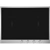 Barazza 1PBF7ID piano cottura Nero, Acciaio inox Da incasso 68.5 cm Piano cottura a induzione 4 Fornello(i)