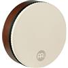 Meinl Percussion FD14BE-TF - Bendir, Tamburo a cornice con Membrana in Pelle artificiale, Diametro 35,56 cm (14), Colore: Marrone (African Brown)