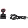 Sharainn Fotocamera Web USB2.0, webcam webcam con correzione automatica ad alta definizione per computer PC laptop