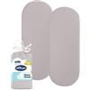 Silentnight Safe Nights, coprimaterasso per lettino, colore: crema