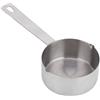 Tomotato Cucchiai Dosatori in Acciaio Inossidabile Cucchiaio da Cucina Premium con Bilancia per Misurare Ingredienti Secchi e Liquidi Utensile da Cucina e da Forno(60ml (1/4cup))