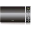 CASO | Microonde 3 in 1 MCG25 chef con grill e aria calda 1950W | funzione forno fino a 200°C, piatto girevole Ø 27 cm, 25 L, design in acciaio inossidabile specchiato