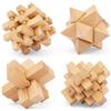 ZIG ZAG 4 rompicapi in legno - giochi di logica e concentrazione