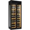 Ristoattrezzature Modello: 108170011373395,Cantina vini 2 ante refrigerazione ventilato capacità 175 bottiglie +3 +20 °C 90x58,2x230,5h cm
