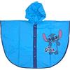 Stitch Disney Lilo e Stitch - Mantella Impermeabile in pvc per Bambini, Antipioggia