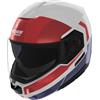 NOLAN Casco Modulare NOLAN N90-3 ROBOTO - (Bianco/Rosso/Blu)