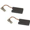 Trade-Shop 2 spazzole di carbone per motore Makita HM1317CB HM1203C M10 HM1307CB HR4501C HR5212C HR5201C HM111C HM1213C HM1307C HM1317C