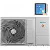 Hisense Pompa di calore monoblocco reversibile monoventola Aria-Acqua Potenza Nom. 8 kW - Potenza Max. 11 kW R32 Hisense Hi-Therma AHZ-080HCDS1 con comando per controllo remoto a filo Touch HSXM-FE01 per riscaldamento/raffrescamento - Primo avviamento …