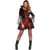 Leg Avenue Costume Vampira Sexy Deadly Dark [Extra 5% PER I CLIENTI REGISTRATI]